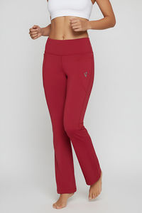 Zelocity Quick Dry Track Pant - Deep Claret — thumbnail 2